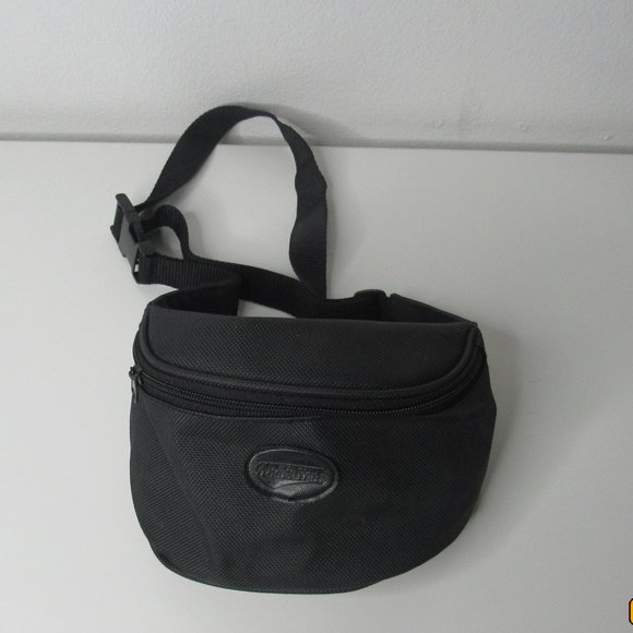 American Tourister Hip Waist Bag fanny pack pouch black - Picture 1 of 6